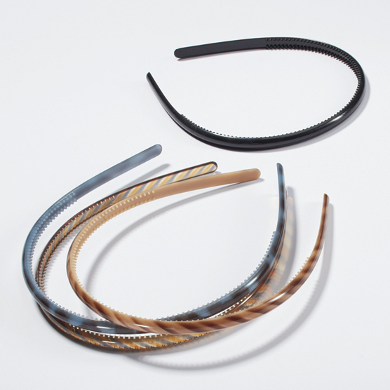 Thin Classic Neutral Headbands 4pk